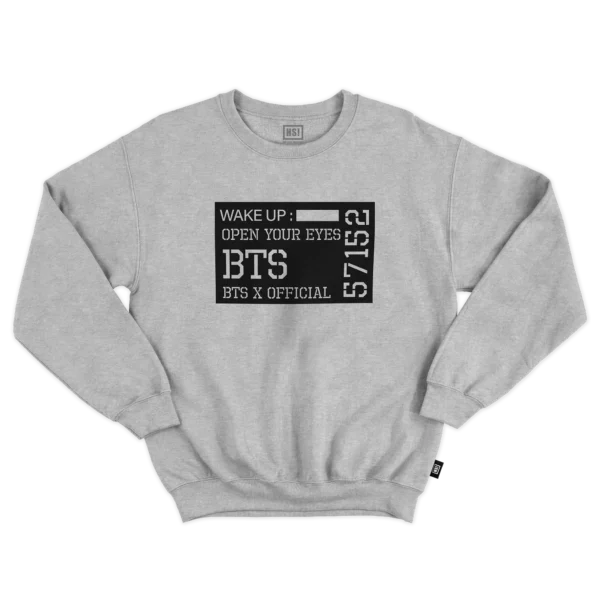 BTS Open Your Eyes Crewneck front