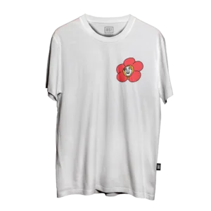 BTS J Hope flower tee front white