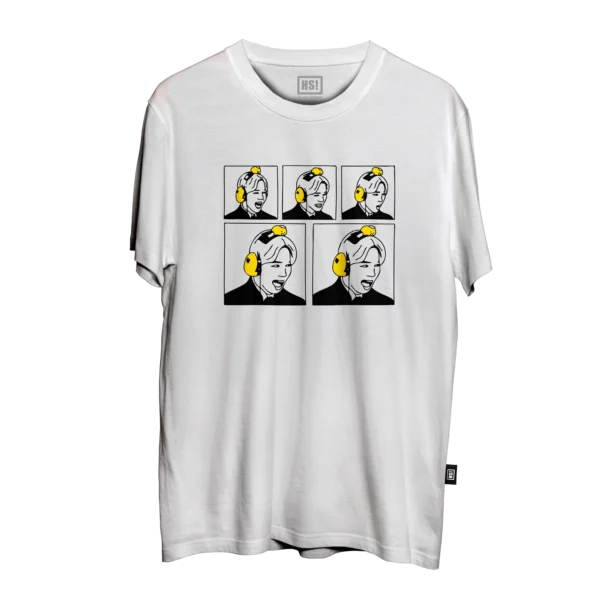 BTS Lachimolala Jimin tee front white HS