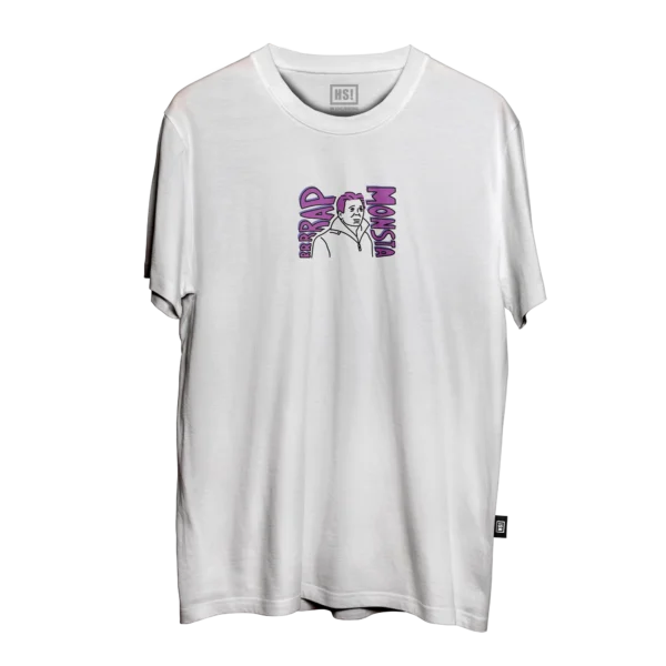 BTS Rap Monsta tee front white HS