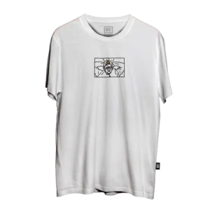 BTS Suga Batman tee front white HS