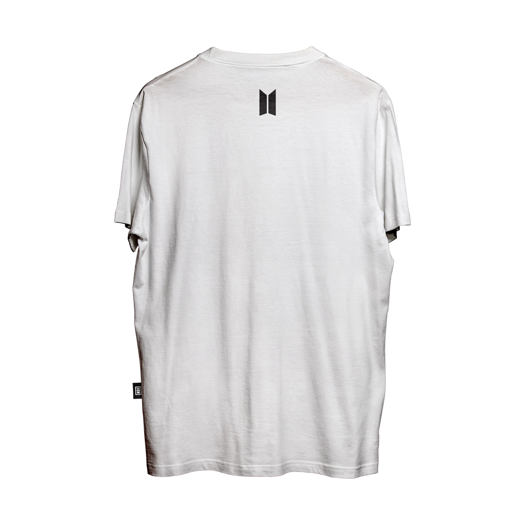 BTS tee back white HS